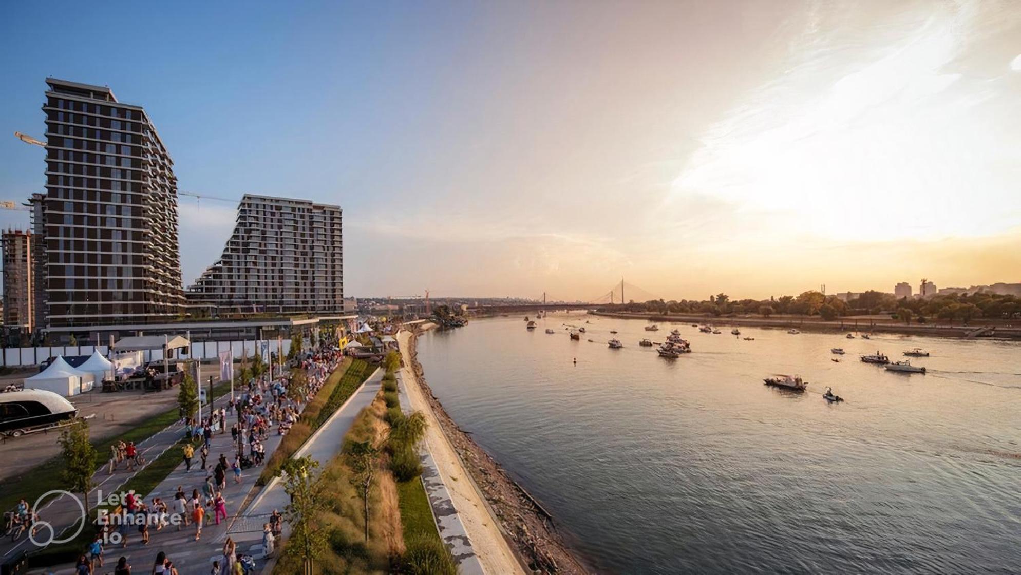 Beldorado Apartments - Belgrade Waterfront Luxury Emerald Apartment 60M2 Екстериор снимка